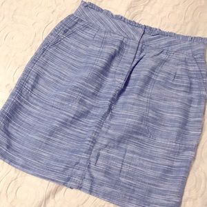 J. Crew Linen Skirt